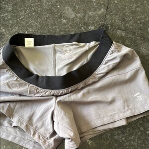 The Line Women's Gray Athletic Shorts